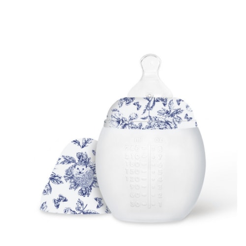 Anti-colic baby bottle 8 oz | Tartine et Chocolat "Toile de Jouy" Blue Default Title