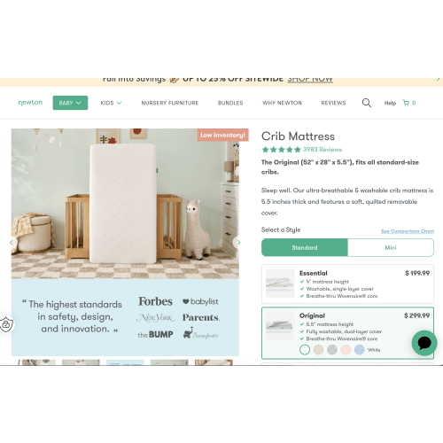 Newton Original Crib Mattress