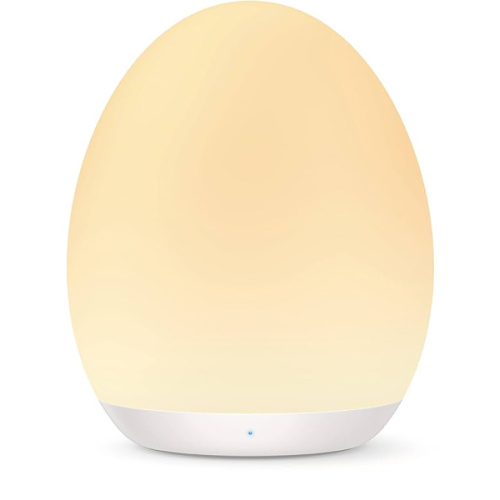 JolyWell Night Light for Kids, Baby Night Light with 7 Colors Changing Mode & Stepless Dimming, Nursery Night Light BPA Free,Rechargeable Egg Night Light for Breastfeeding 1h Timer & Touch Control