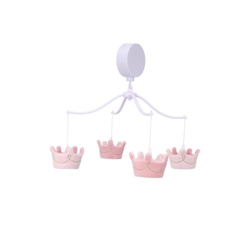 Disney Princesses Crown Musical Baby Crib Mobile Soother Toy