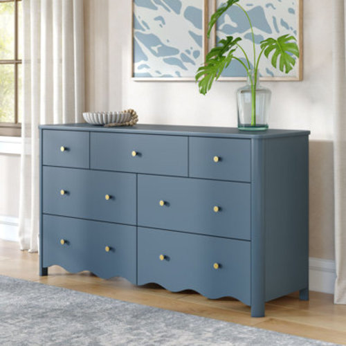 Kelly Clarkson Home Sutton 7 Drawer Dresser, Pecan & Reviews | Wayfair