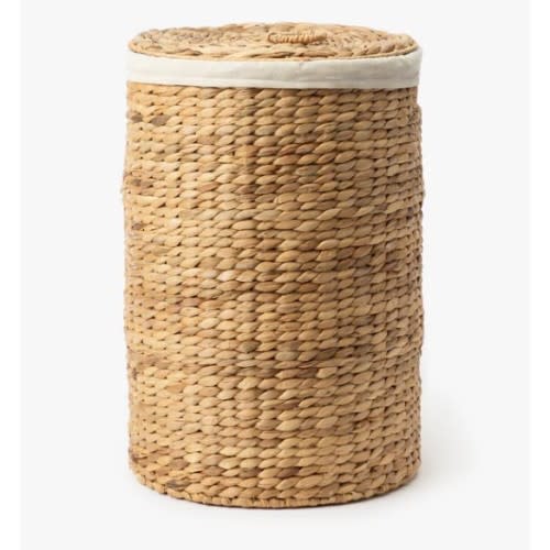 Round Water Hyacinth Basket