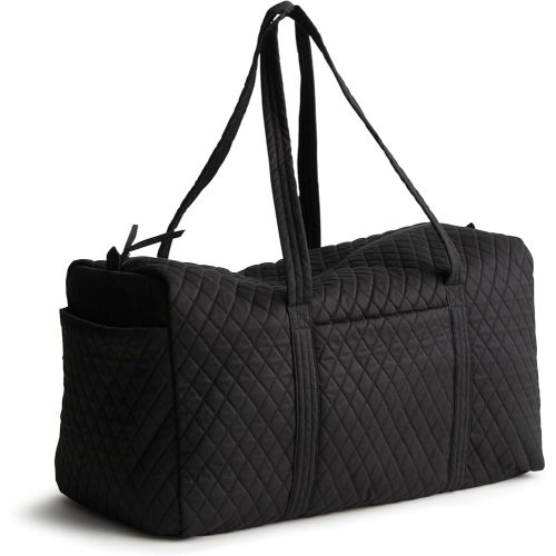 Vera Bradley Women's Premium Cotton Large Original Duffel Bag, Moonless Night, One Size