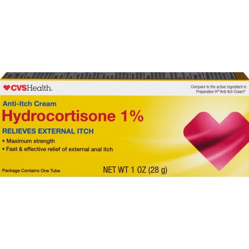 CVS Maximum Strength Hydrocortisone 1% Anti-Itch Cream, 1 OZ