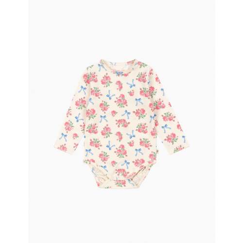 Basic LS Bodysuit in Bella Rosita