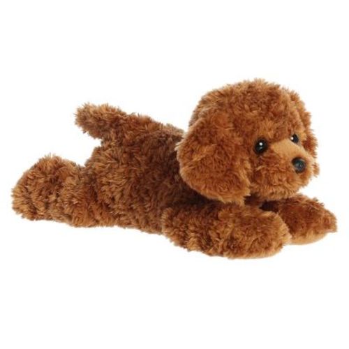 Aurora Medium Tucker Flopsie Adorable Stuffed Animal Brown 11"