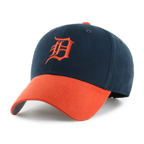 DETROIT TIGERS Tm1&2 Color Structured Unisex Cotton Basic 2T Hat