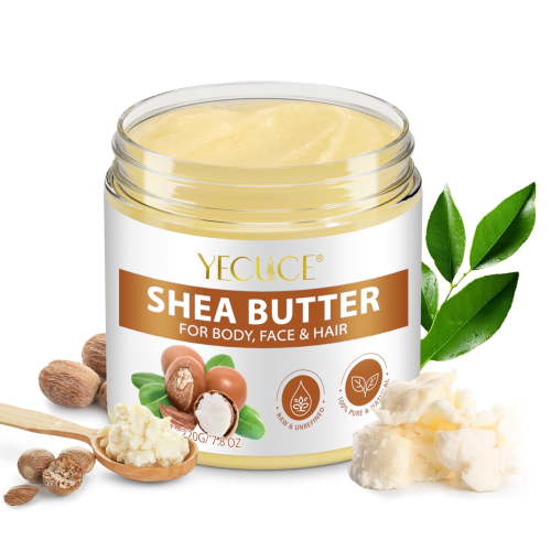Yecuce, Raw Shea Butter for Skin, 7.8 oz, Natural Moisturizer