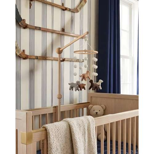 Puppy Baby Mobile: Puppies Baby Mobile Nursery Decor