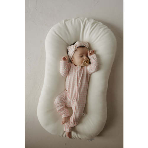 Giselle | Bamboo Zip Pajamas – Milk & Baby