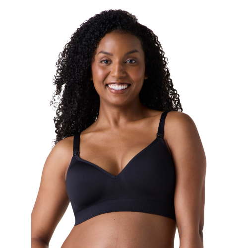 Ingrid & Isabel For Every Belly Women's Maternity & Nursing Seamless Wire free Bra, SizesS-4XL