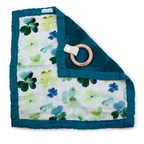 Kanga Care Reversible Teething Blanket Lovey : Clover