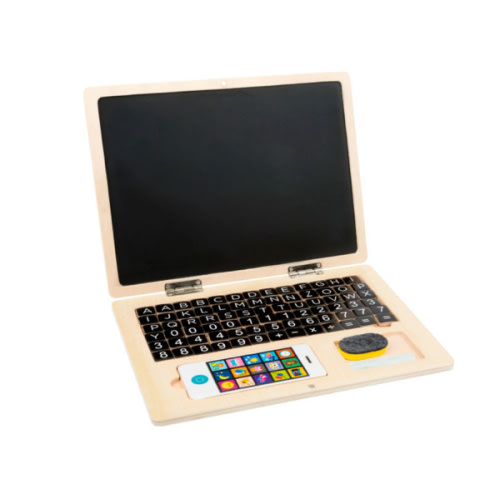 Wooden Laptop and Magnet Board by Hauck | Barnes & Noble®