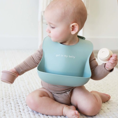 Silicone Baby Bib | Get In My Belly