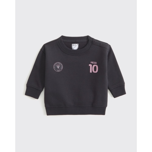 baby lionel messi graphic crew sweatshirt