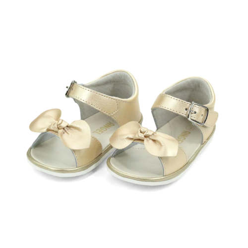 Jolie Champagne Bow Sandal