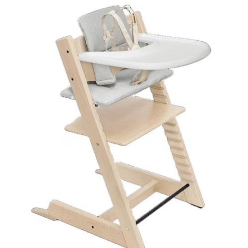 Stokke Tripp Trapp® High Chair, Cushion, & Tray Complete Set