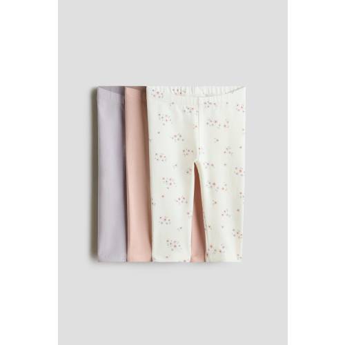 3-PACK COTTON JERSEY LEGGINGS