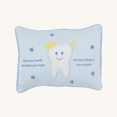 Fairy Exchange Pillow - Buckhead Blue