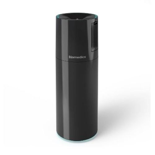 Homedics Portable Ultrasonic Humidifier with Night-Light and Aromatherapy Black