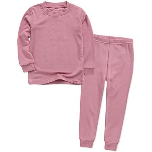 VAENAIT 6M-12Y Toddler Toddler Kids Toddler Girls Boys Soft Comfy Modal Tencel Solid Raglan Sleepwear Pajamas Pjs 2pcs Set