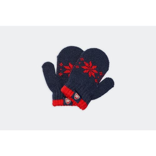 Arsenal Baby Fairisle Mittens | Official Online Store