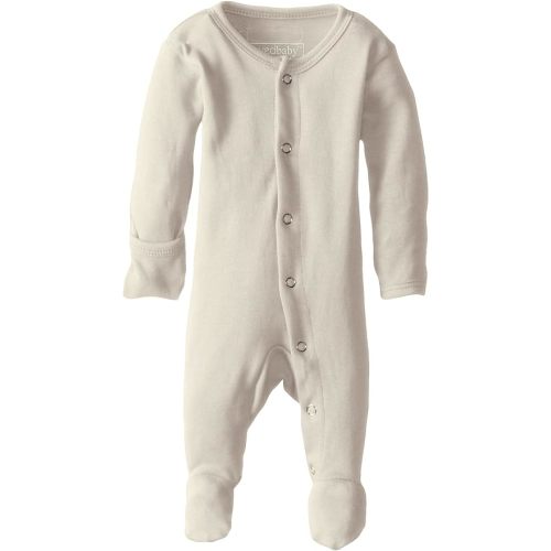 L'ovedbaby baby-girls Organic Baby Snap Footie