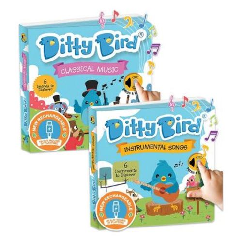 Ditty Bird Instrumental and Classical Song Books - Set of 2