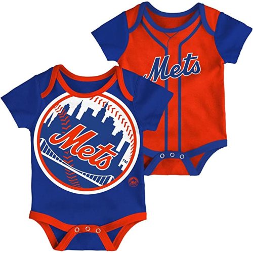 Outerstuff MLB Newborn & Infants 0-24 Months 2 Piece Team Graphic Creeper Bodysuit Romper Set