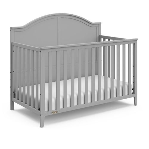 Graco Wilfred 5-in-1 Convertible Crib Pebble Gray