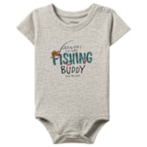 Bass Pro Shops Grandpa's Future Fishing Buddy Short-Sleeve Bodysuit for Babies | Bass Pro Shops