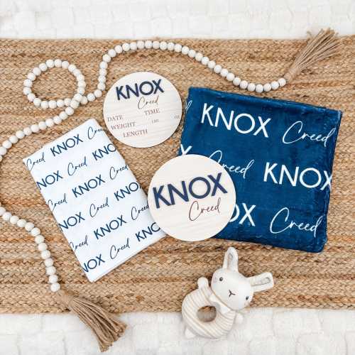 Newborn Name Blanket, baby name swaddle, newborn soft blanket, baby name swaddle, newborn swaddle and blanket, Name Swaddle for Boy