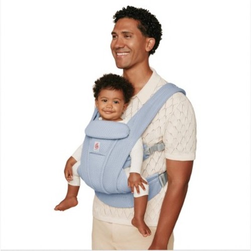 Ergobaby Omni Deluxe Mesh All-in-One Baby Carrier - Serene Blue