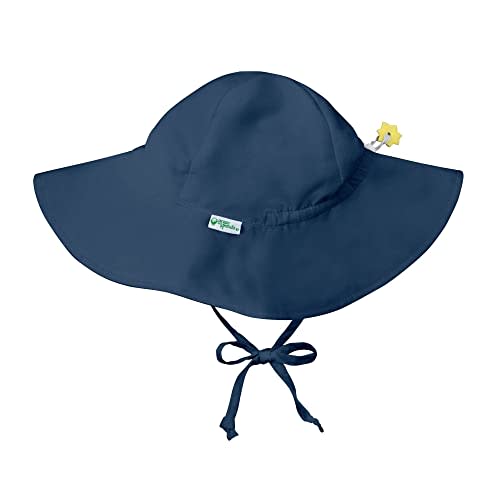 green sprouts Baby Brim Hat | All-Day UPF 50+ Sun Protection for Head, Neck, & Eyes