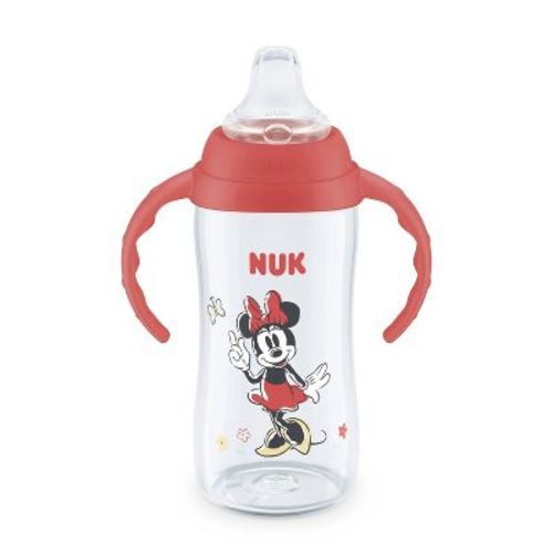 NUK 10 fl oz Plastic First Choice Large Learner Sippy Cup - Minnie Mouse