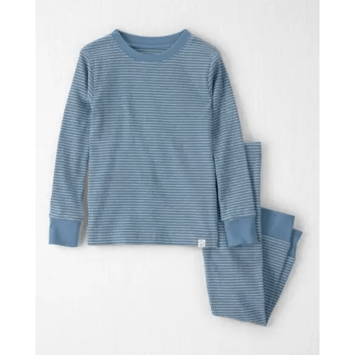 Toddler 2-Piece Organic Cotton Ribbed Pajama Set in Stripes - Little Planet | Carter's
