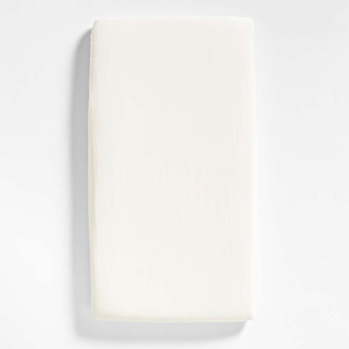Supersoft Pampas Ivory 100% Organic Cotton Gauze Baby Bassinet Sheet
