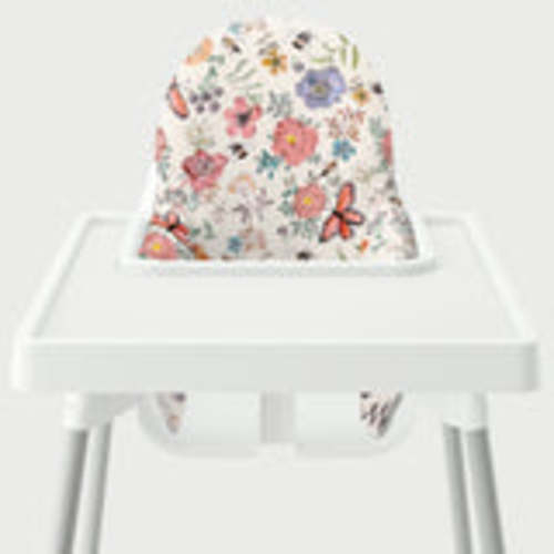 Highchair Cushion Cover - Beans on Sage – Yeah Baby Goods