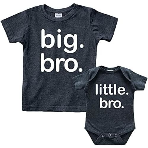 Unordinary Toddler Big bro Little bro Outfits Big Brother Little Brother Sibling Boys Matching Gifts Baby Set