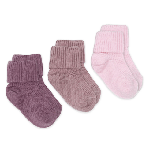 Wool Socks, Baby and Toddler, Pink & Rose