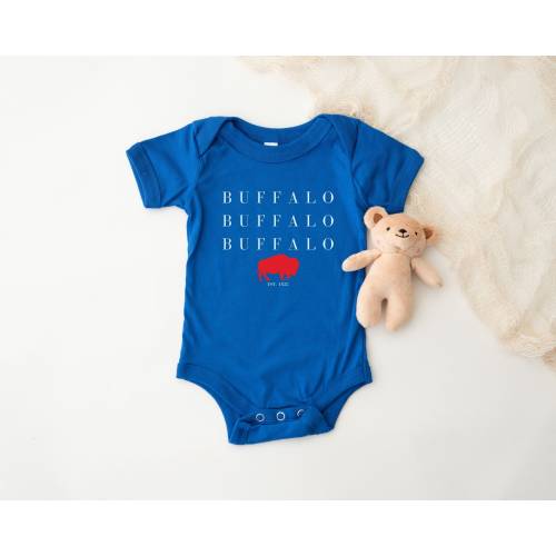 Buffalo New York Infant Onesie, Buffalo Football Baby Bodysuit