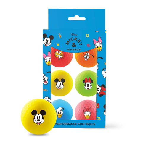 Volvik Vimat Disney Mickey & Friends Golf Balls, 6pk