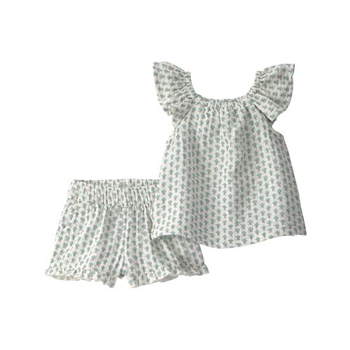 little planet by carter's Baby Girls' 2-piece Shorts Set Made With Organic Cotton