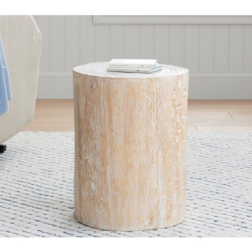 Wood Stump Side Table | Pottery Barn Kids