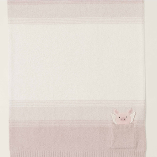 CozyChic® Flying Pig Stroller Blanket | Barefoot Dreams®