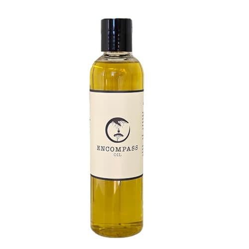 All Natural Encompass Oil, Body Oil, Hair Oil, Natural Skin Care, 8 oz (Plastic Bottle)