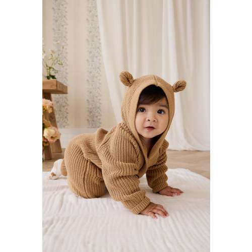 Bear Onepiece - Tawny Brown