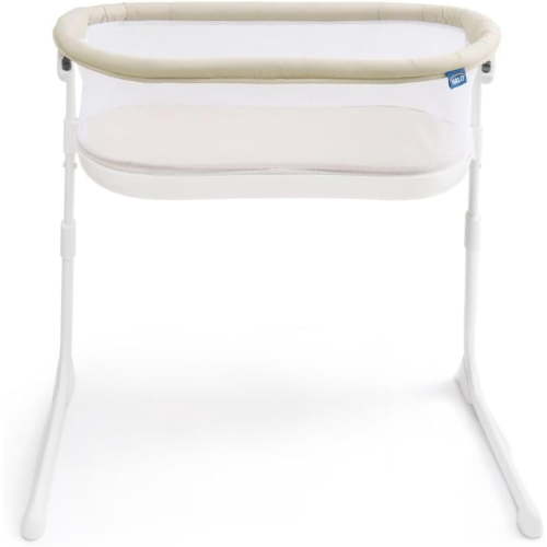 HALO, BassiNest Lite, Slides Over Bed with Mesh Walls, Lowering Wall