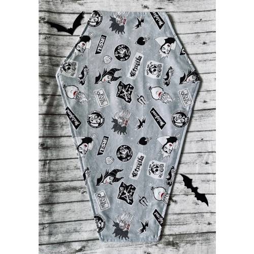Gothic Villains Of Darkness Coffin Burp Cloth