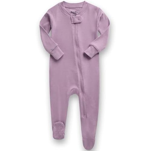 VAENAIT BABY Infant Toddler Boys Girls Footed One-Piece Sleep and Play Premium Modal Pajamas 1-2 Pieces
